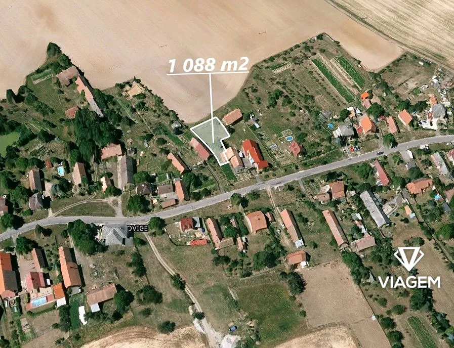 Prodej zahrady 1088 m²